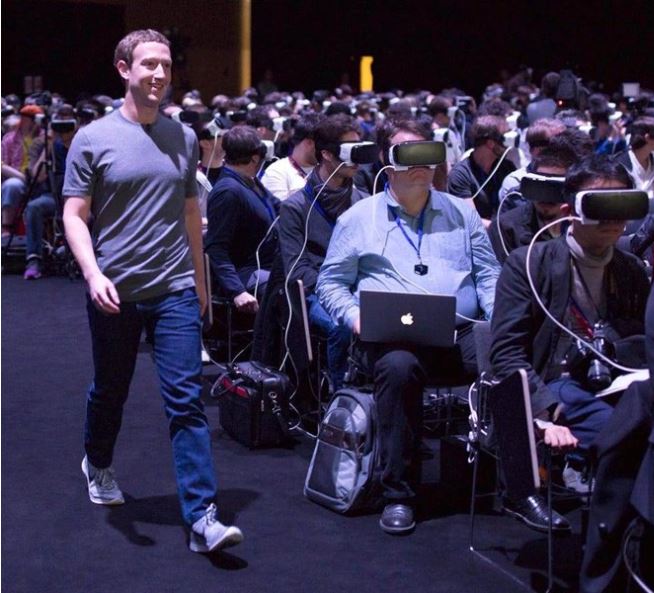 DARQ virtual reality headsets tech being used at facebook with mark zuckerberg